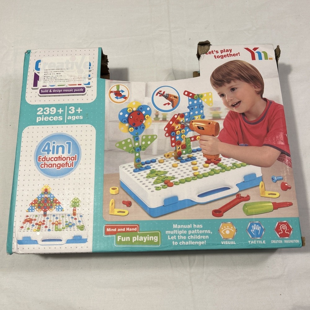 Creative Mosaic Build & Design Mosaic Puzzle 239 + Pieces NEW